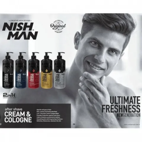 Balsam-woda kolońska po goleniu Nishman After Shave Gold One No.4 400 ml