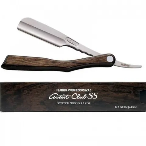Brzytwa do golenia Feather Artist Club Scotch Wood SS ACS-RSW