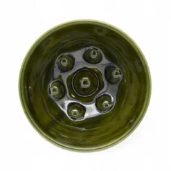 Ceramiczna miska do golenia zielona