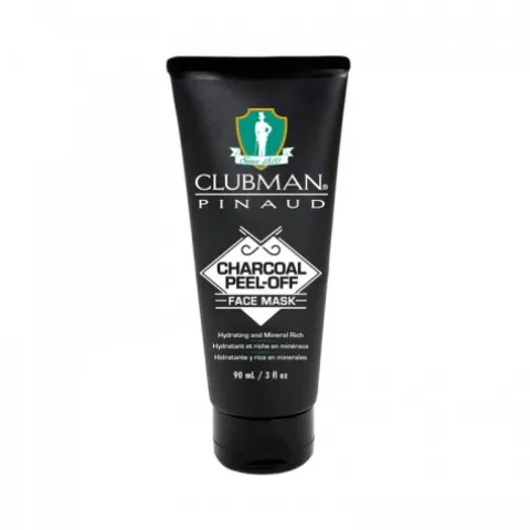 Czarna maska na twarz Clubman Pinaud Charcoal Peel-Off Face Mask 90 ml