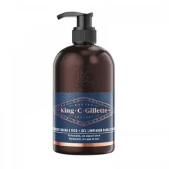 Żel do mycia twarzy i brody King C Gilette Beard & Face Wash 350 ml