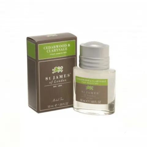 Żel po goleniu St. James of London Cedarwood & Clarysage 50 ml