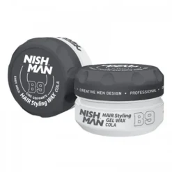 Żelowy wosk do stylizacji włosów Nishman Gel Aqua Wax Cola B9 150 ml