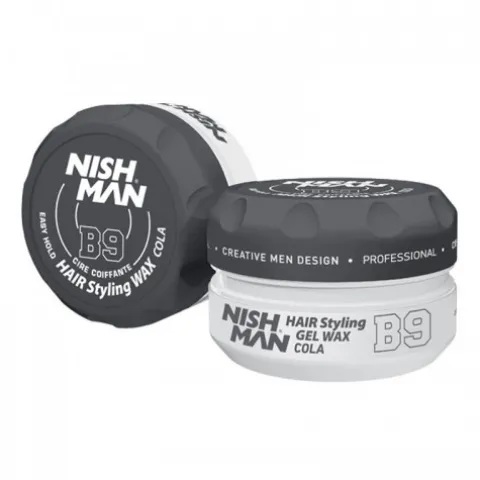 Żelowy wosk do stylizacji włosów Nishman Gel Aqua Wax Cola B9 150 ml