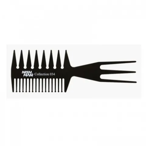 Grzebień do włosów Nishman Hair Comb 034