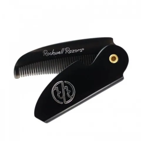 Grzebień do wąsów i brody Rockwell Folding Moustache And Beard Comb