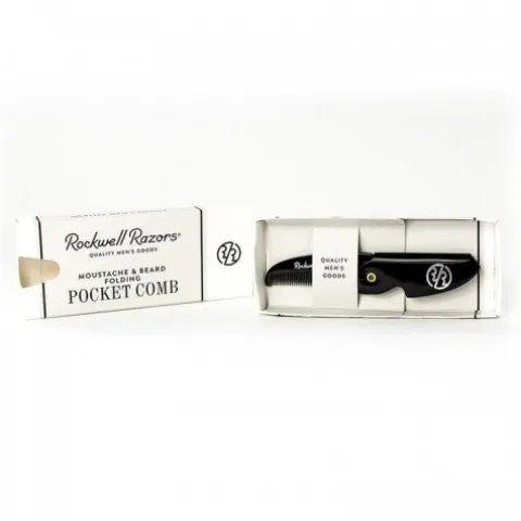 Grzebień do wąsów i brody Rockwell Folding Moustache And Beard Comb