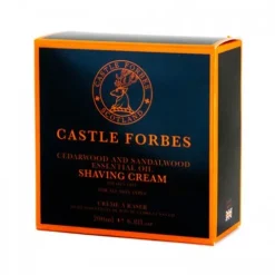 Krem do golenia Castle Forbes Cedarwood and Sandalwood Shaving Cream 200 ml