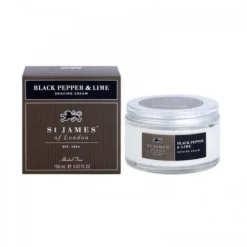 Krem do Golenia St. James of London Black Pepper & Lime 150 ml