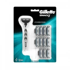 Maszynka do golenia Gillette Mach 3 + 12 wkładów