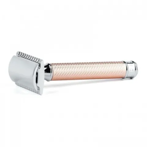 Maszynka do golenia na żyletki Muhle R89 Rosegold Traditional Razor