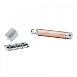 Maszynka do golenia na żyletki Muhle R89 Rosegold Traditional Razor