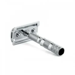 Maszynka do golenia na żyletki Merkur Solingen Travel Razor 90933000 w skórzanym etui