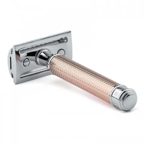 Maszynka do golenia na żyletki Muhle R89 Rosegold Traditional Razor