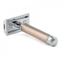 Maszynka do golenia na żyletki Muhle R41 Rosegold Traditional Razor Open Comb