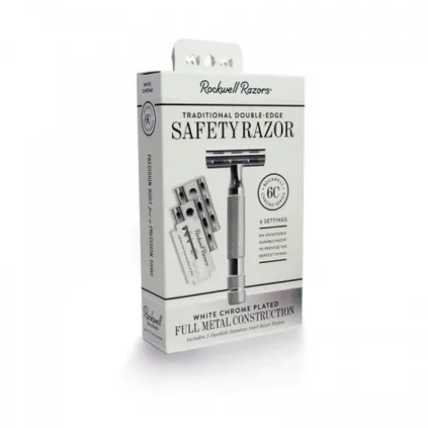 Maszynka do golenia Rockwell 6C White Chrome
