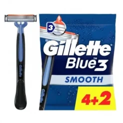 Maszynki jednorazowe Gillette Blue 3 Smooth 6 szt.