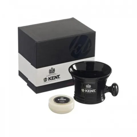 Miseczka do golenia Kent SM BLK Czarna