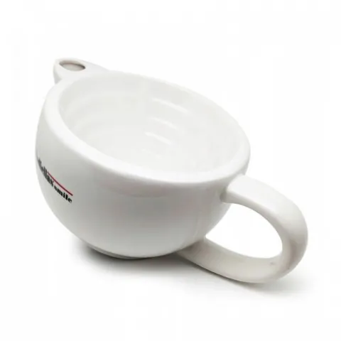 Miseczka do golenia The Goodfellas Smile z podwójnym dnem scuttle biała