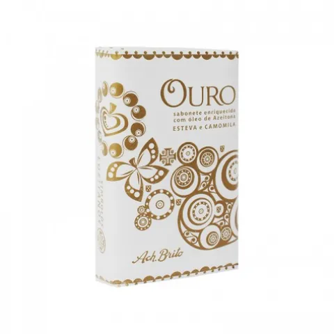 Mydło Ach Brito Lusitano Ouro 75 g z Różą i Rozmarynem