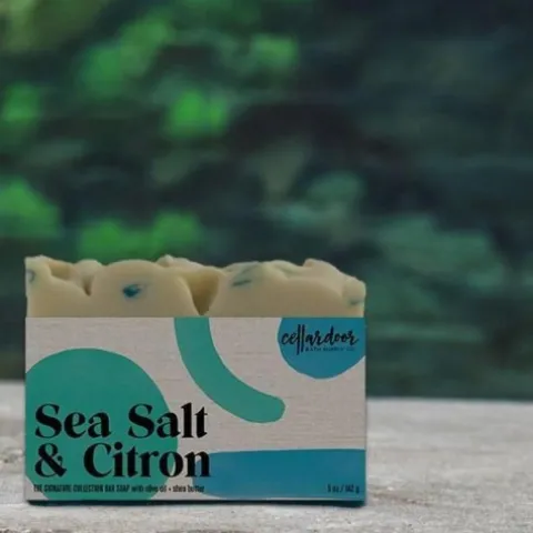Mydło do ciała w kostce Cellar Door Sea Salt & Citron 142g