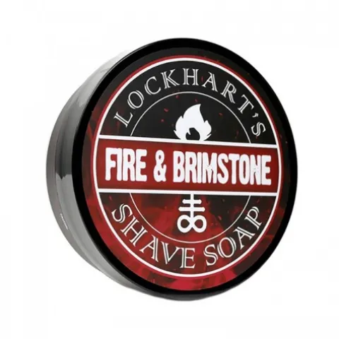 Mydło do golenia Lockhart's Fire&Brimestone Shaving Soap 113g