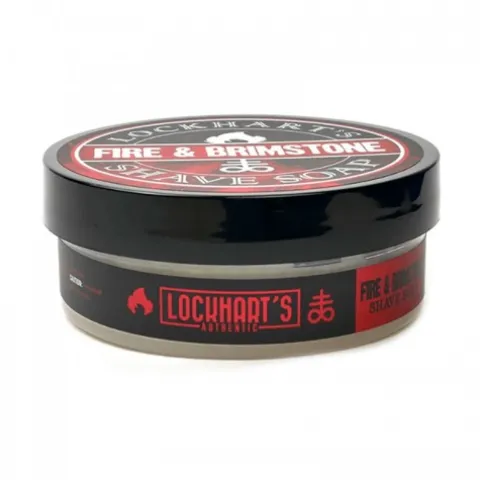 Mydło do golenia Lockhart's Fire&Brimestone Shaving Soap 113g