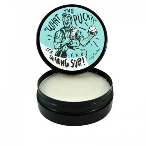 Mydło do golenia RazoRock “What The Puck ?” Blue Barbershop Shaving Soap 100 g