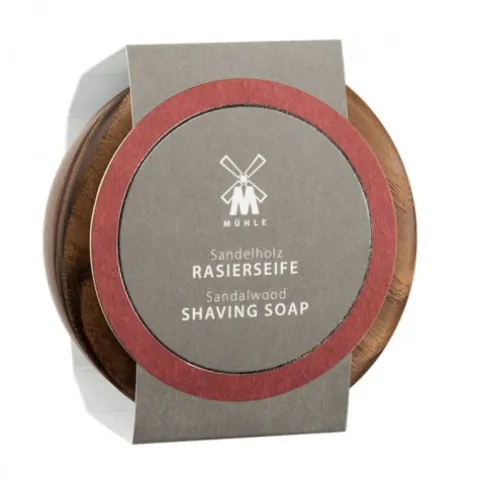 Mydło do golenia w drewnianym tyglu Muhle Sandalwood Shaving Soap 65 g