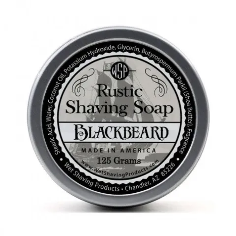 Mydło do golenia Wsp Rustic Shaving Soap Black Beard 125 g