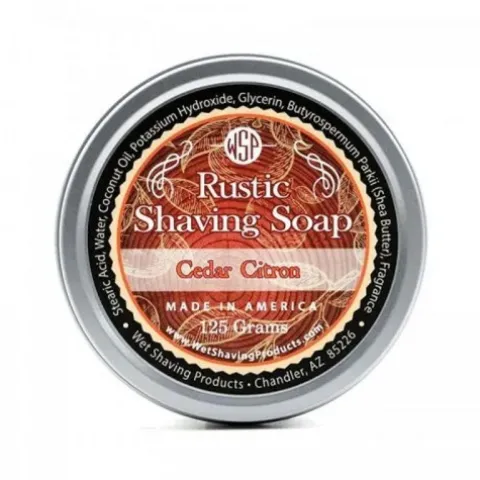 Mydło do golenia Wsp Rustic Shaving Soap Cedar Citron 125g
