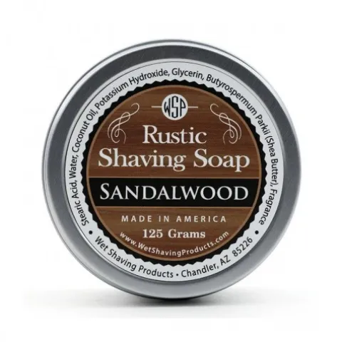 Mydło do golenia Wsp Rustic Shaving Soap Sandalwood 125 g