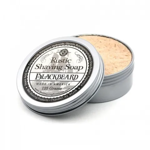 Mydło do golenia Wsp Rustic Shaving Soap Black Beard 125 g