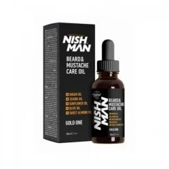 Olejek do brody Nishman Beard & Moustache Care Oil Gold One 30 ml