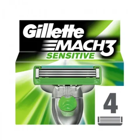 Ostrza do maszynek do golenia Gillette Mach 3 Sensitive 4 szt.