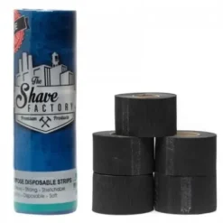 Papierowe kołnierzyki do strzyżenia Shave Factory Multipurpose Disposable Strips Black 5*100 Szt
