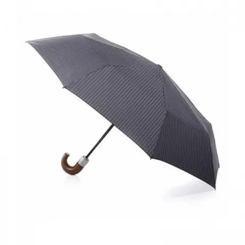 Parasol męski Fulton Chelseastripe Gray G818 (5S1682)