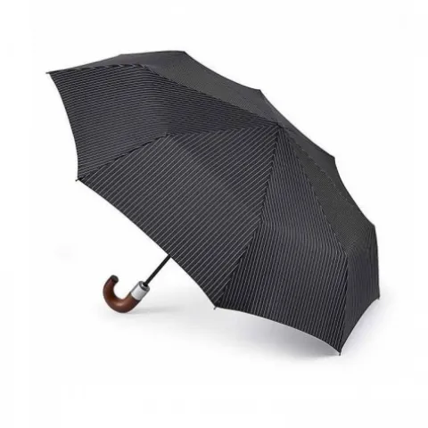 Parasol męski Fulton Chelseastripe Black G818 (6F2162)
