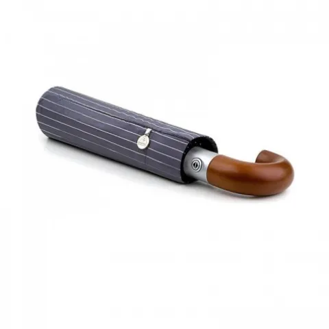 Parasol męski Fulton Chelseastripe Gray G818 (5S1682)