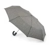 Parasol męski Fulton Open & Close 12 Gray Windowpane G834 (5F3047)