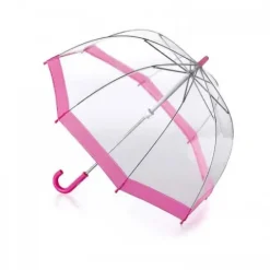 Parasol przeźroczysty dla Dzieci Fulton Funbrella-2 Pink C603 (7S002)