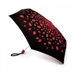 Parasolka damska Fulton Lulu Guinness Tiny-2 Raining Lips L717 (6F3178)