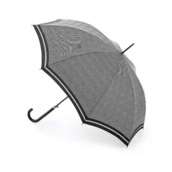 Parasolka damska Fulton Riva Auto-2 Prince Of Wales Stripe L065 (6F2244)