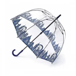Parasolka damska przeźroczysta Fulton Birdcage-2 London Icons L042 (6F3042)