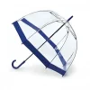 Parasolka damska przeźroczysta Fulton Birdcage-1 Navy L041 (6F033)