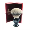 Pędzel do golenia Kent Blk8 Silver-Tip Badger