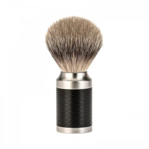 Pędzel do golenia Muhle Rocca 091 M 96 Silvertip Fibre