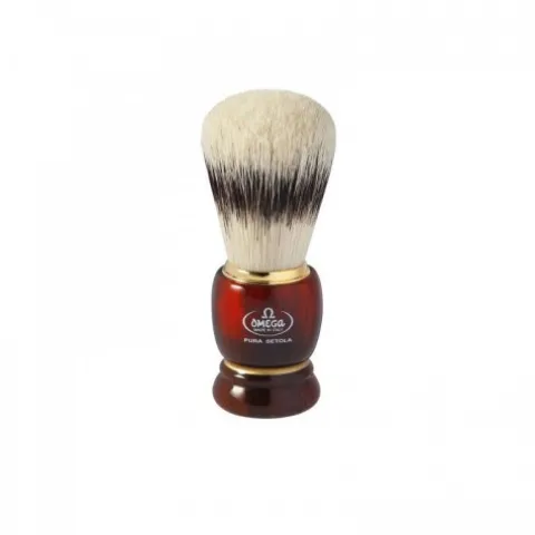 Pędzel do golenia Omega 81151 ze stojakiem dzik