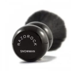 Pędzel do golenia RazoRock Tuxedo Plissoft Snowman Synthetic Brush 24 mm knot