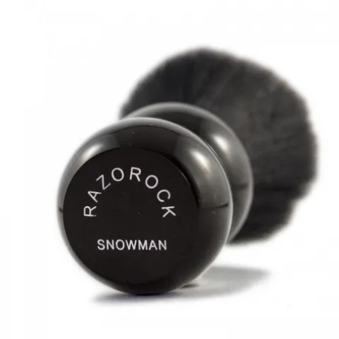 Pędzel do golenia RazoRock Tuxedo Plissoft Snowman Synthetic Brush 24 mm knot
